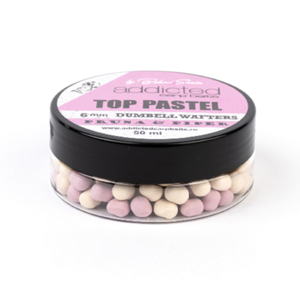 Bandum Wafters Top Pastel ADDICTED CARP BAITS - Pruna & Piper (Prugna & Pepe) - 6mm - immagine 2