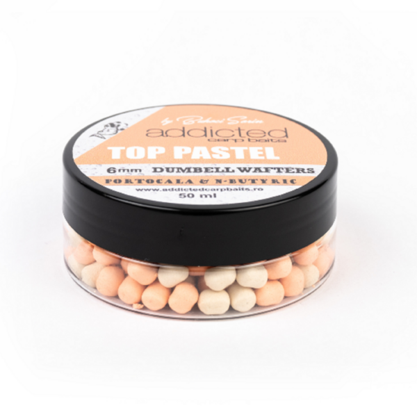 Bandum Wafters Top Pastel ADDICTED CARP BAITS - Portolaca & N-Butyric (Arancia & Acido Butirrico) - 6mm - immagine 2