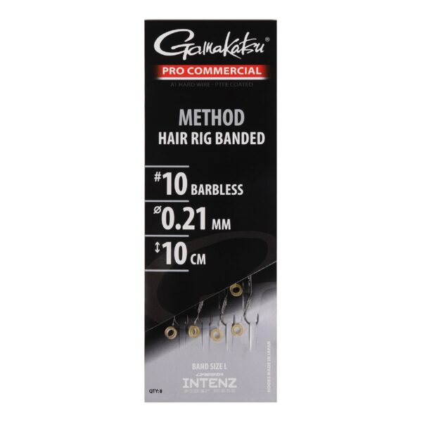 Ami Hair Rig Pro Commercial Method Banded GAMAKATZU 10cm