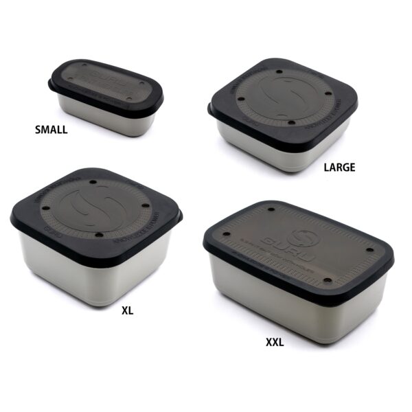 Box porta esche Bait Box Grey GURU