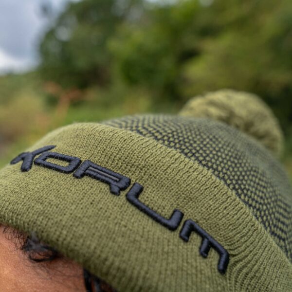 Cappellino invernale Thermal Beanie Hat - Black/Olive KORUM - immagine 2