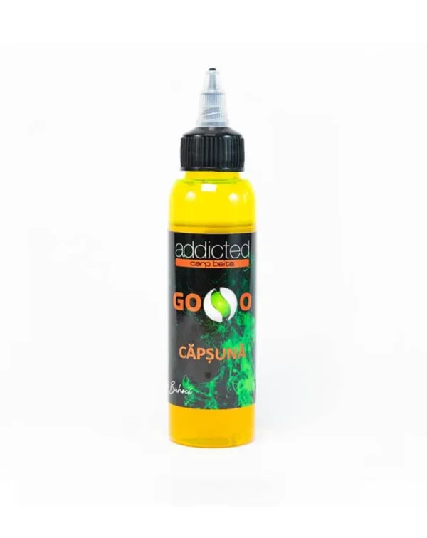 Attrattore liquido ADDICTED CARP BAITS - GOOO - Capsuna (Fragola)