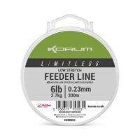 Monofilo Limitless Low Stretch Feeder Line KORUM 300mt