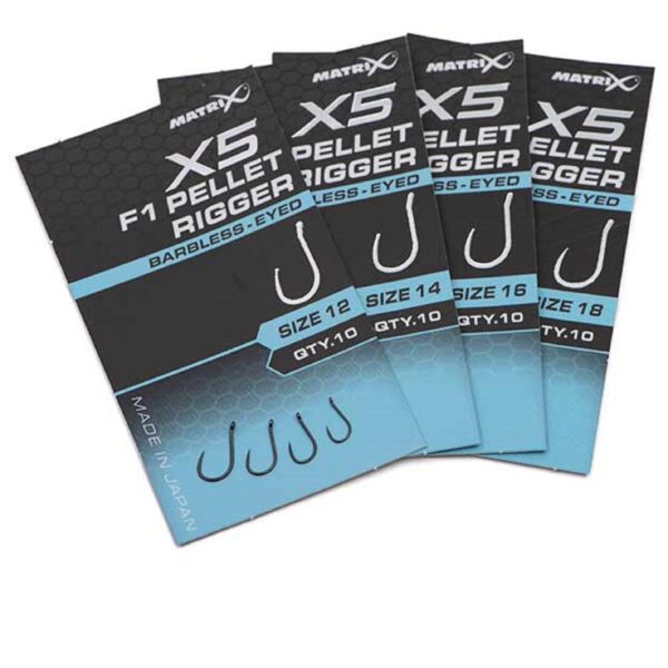 Ami MATRIX  X5-Feeder Rigger Barbless Eyed (occhiello) - immagine 2