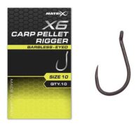 Ami MATRIX  X6-Carp Pellet Rigger Barbless Eyed (occhiello)