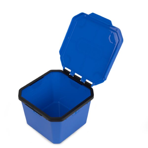 Box BLU porta esche FLIP LID con coperchio 3pt (1,8lt) PRESTON