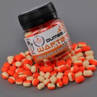 Dumbell Wafter ADDICTED CARP BAITS - Cioccolata & Portolaca (Cioocolato & Fragola) - 6mm