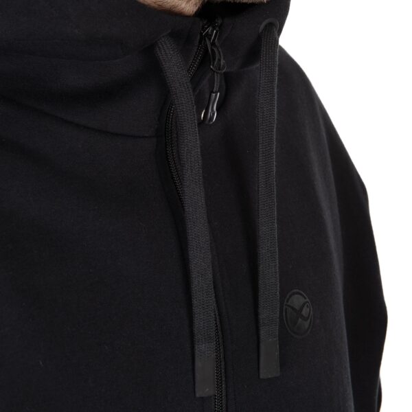 Felpa con Cappuccio Full Zip Black Stealth Hoody MATRIX - immagine 4