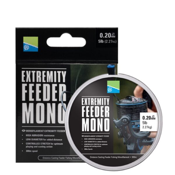 Monofilo Mulinello EXTREMITY Feeder Mono PRESTON 300mt