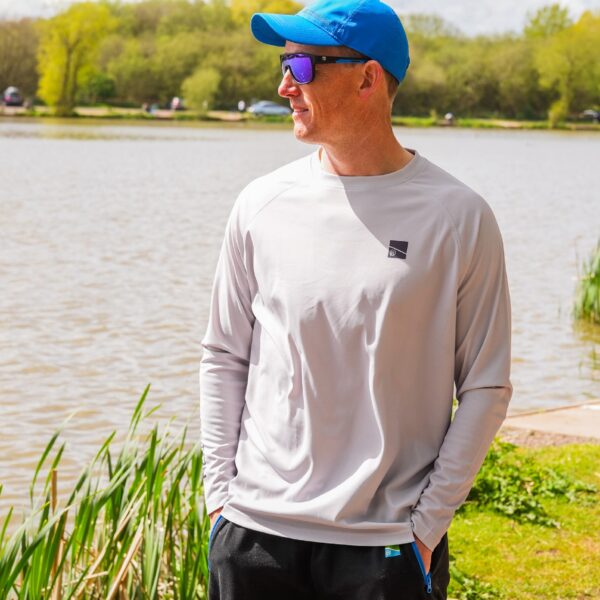 Maglia Grey Performance Sun Grey UPF (anti UV) PRESTON - immagine 4
