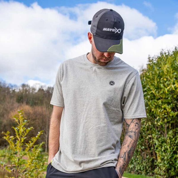 T-Shirt Grey Mini logo MATRIX - immagine 3