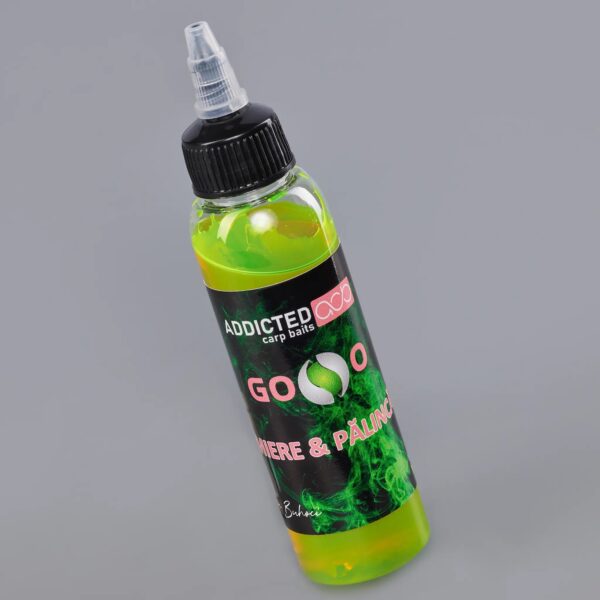 Attrattore liquido ADDICTED CARP BAITS - GOOO - Miere & Palinca (Miele e Brandy)