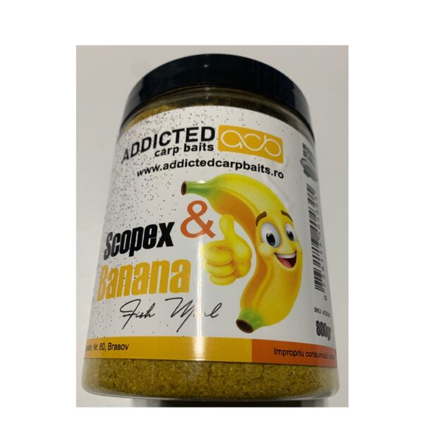 Pastura Sweet Scopex & Banana ADDICTED CARP BAITS - 800gr