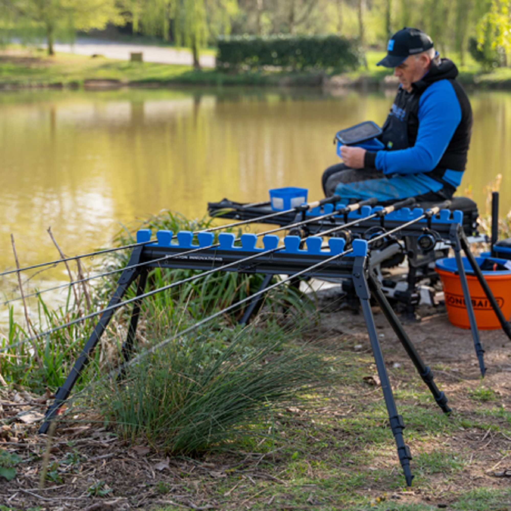 Appoggia canne 4 gambe 12 posti Inception Pro Roost Standard PRESTON - immagine 3