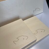 Scatola in Legno Porta Finali "FEEDER" (54x24x4 cm)