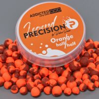 Boilies affondanti ADDICTED CARP BAITS - Precision Legend orange half & half 8/10 mm