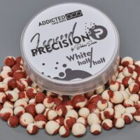 Boilies affondanti ADDICTED CARP BAITS - Precision Legend white half & half 8/10 mm