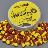 Boilies affondanti ADDICTED CARP BAITS - Precision Legend yellow half & half 8/10 mm