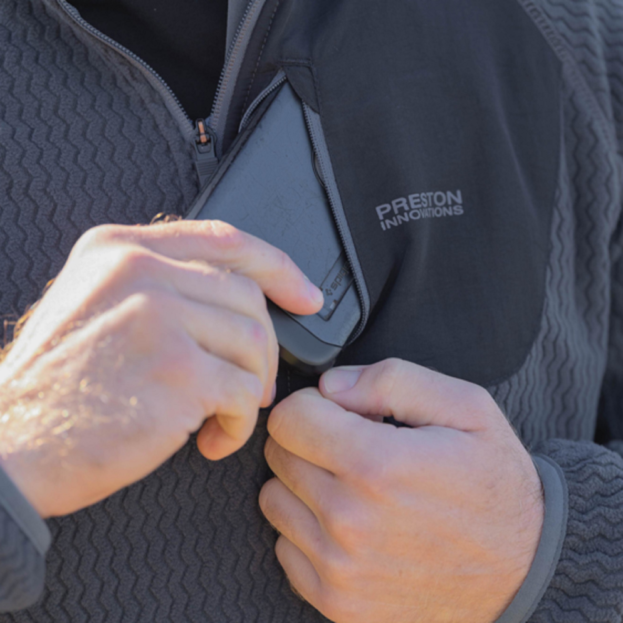 Pile Core Collection ZIP ZAG Fleece PRESTON - immagine 5