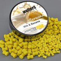 Bandum Wafters Clepsidra ADDICTED CARP BAITS - Milk & Banana (Latte & Banana)