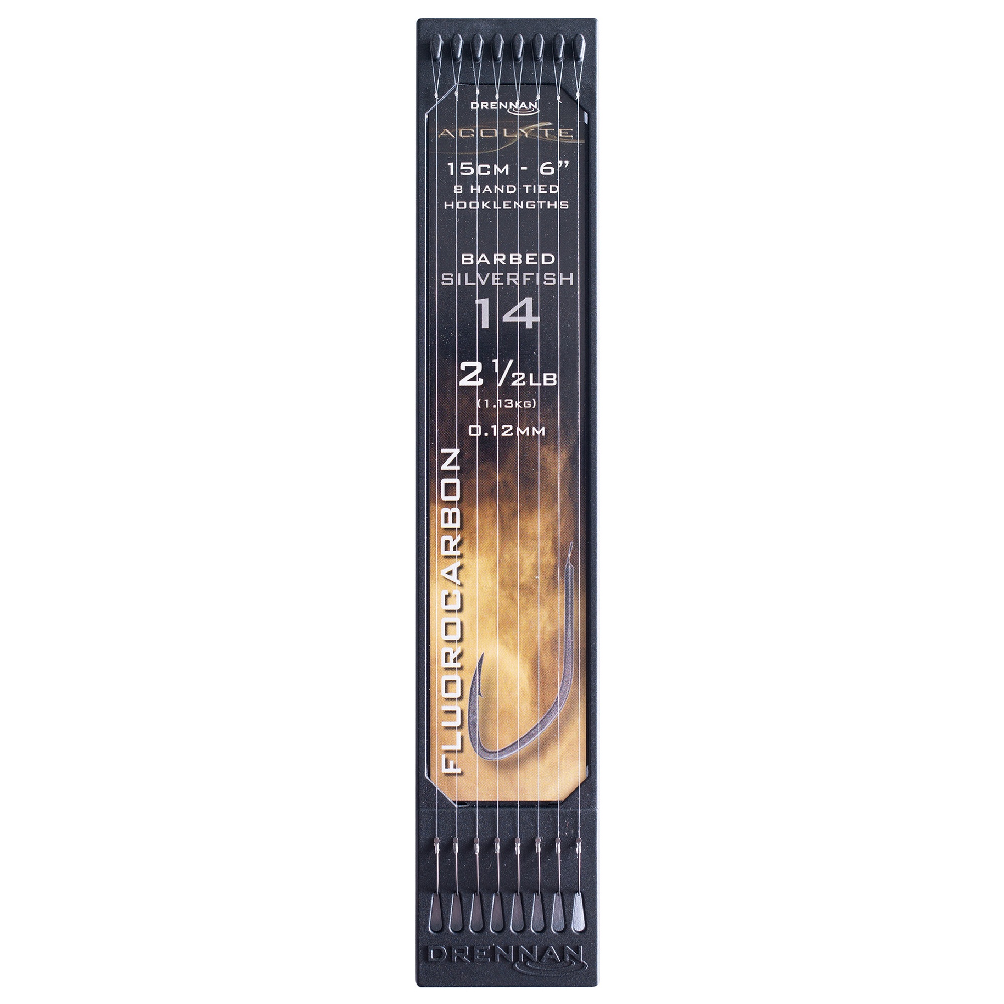 Ami legati DRENNAN Acolyte Silver Fish Barbed (15cm) - immagine 2