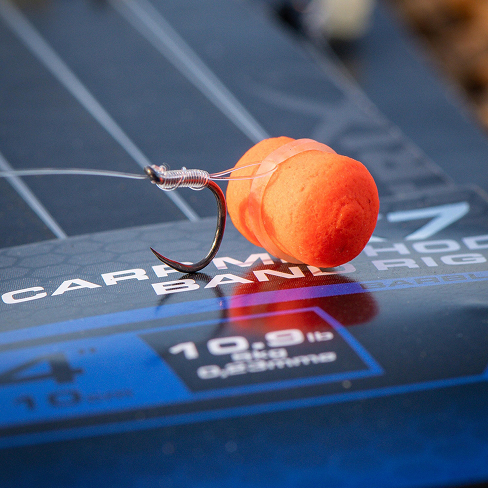 Ami Hair Rig X7 Carp Method Banded (Gommino) MATRIX 10cm - immagine 2