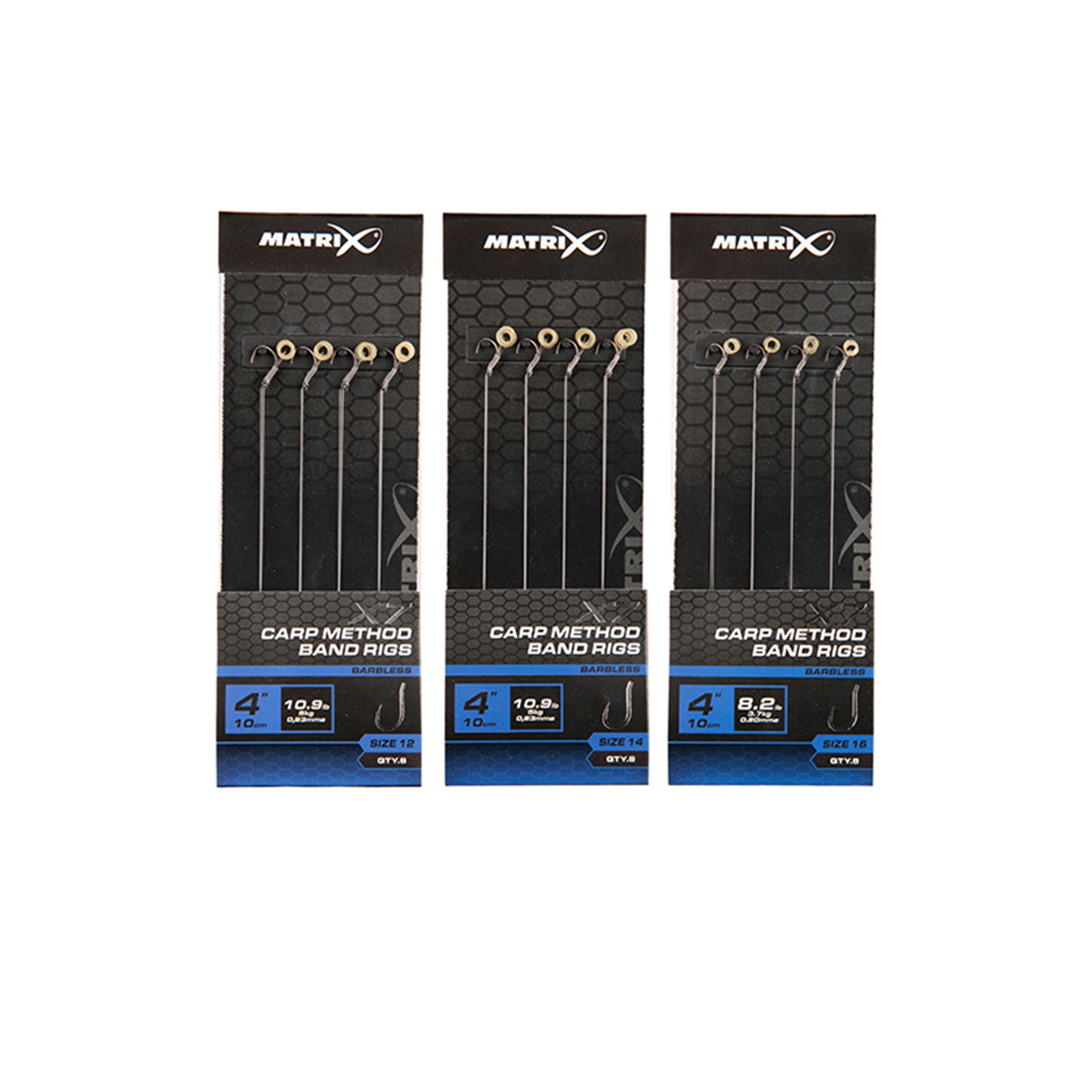 Ami Hair Rig X7 Carp Method Banded (Gommino) MATRIX 10cm