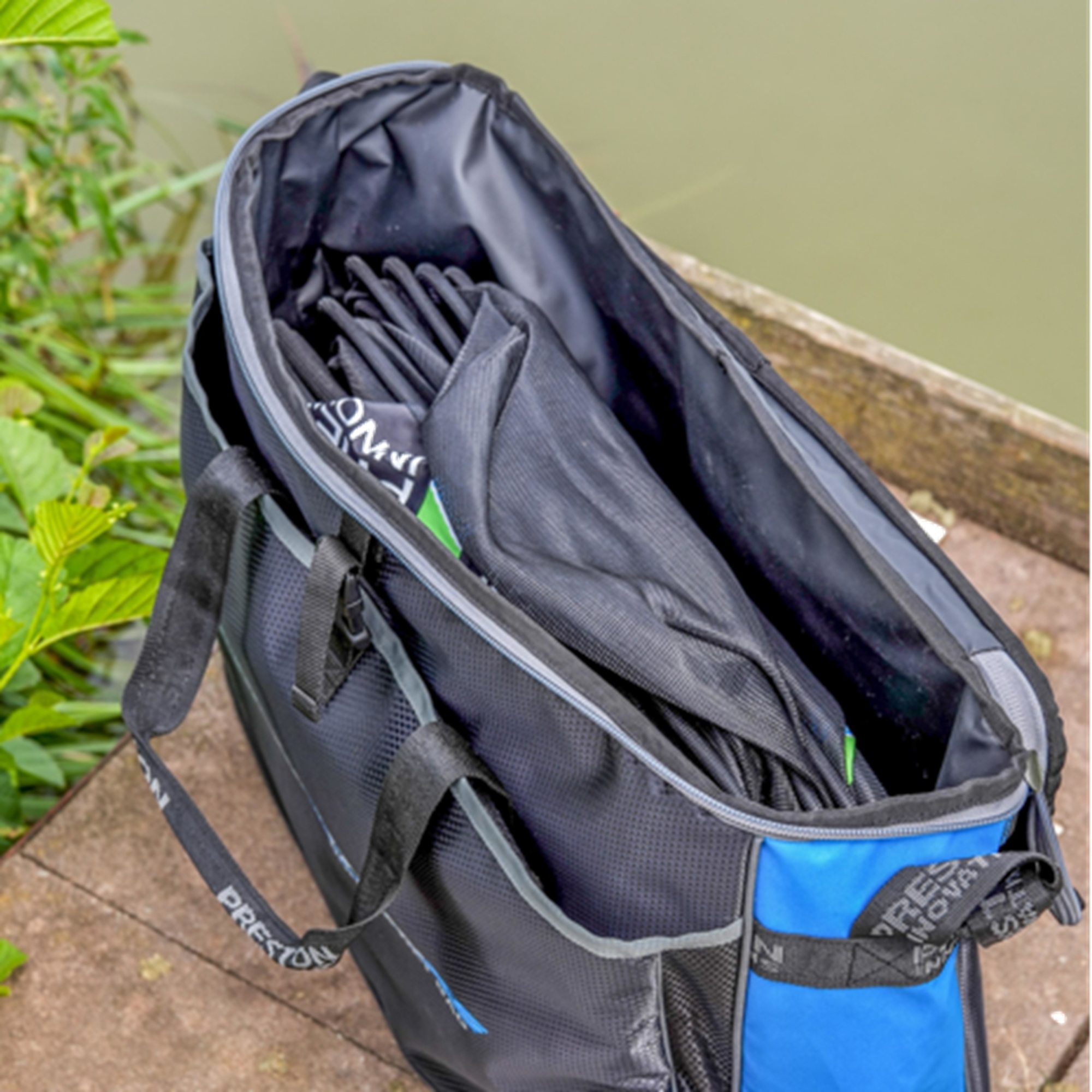 Borsa porta nasse Competition XS Double Net PRESTON (48x17x56 cm) - immagine 5