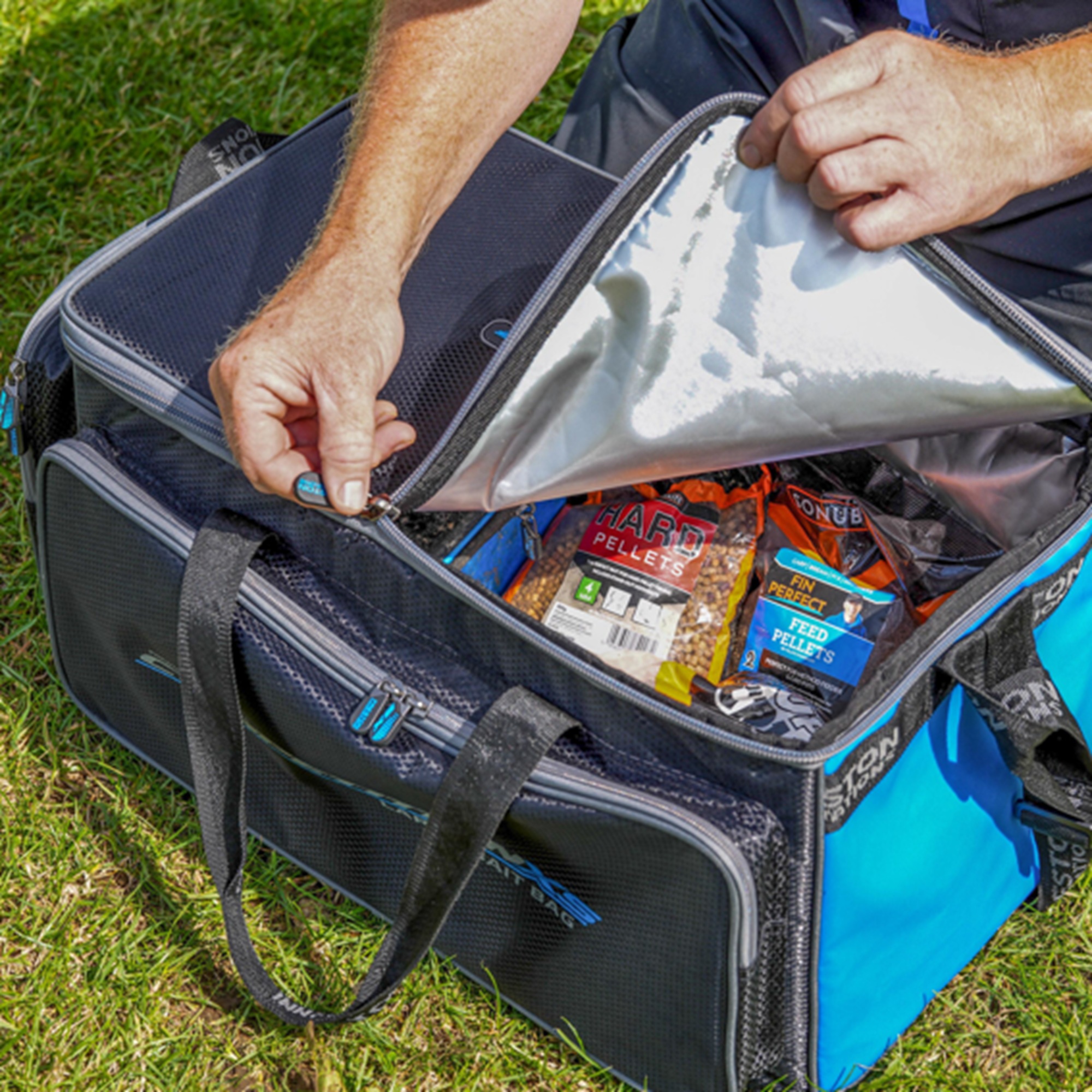 Borsa termica Competition XS Bait Bag Large PRESTON (32x28x56 cm) - immagine 4