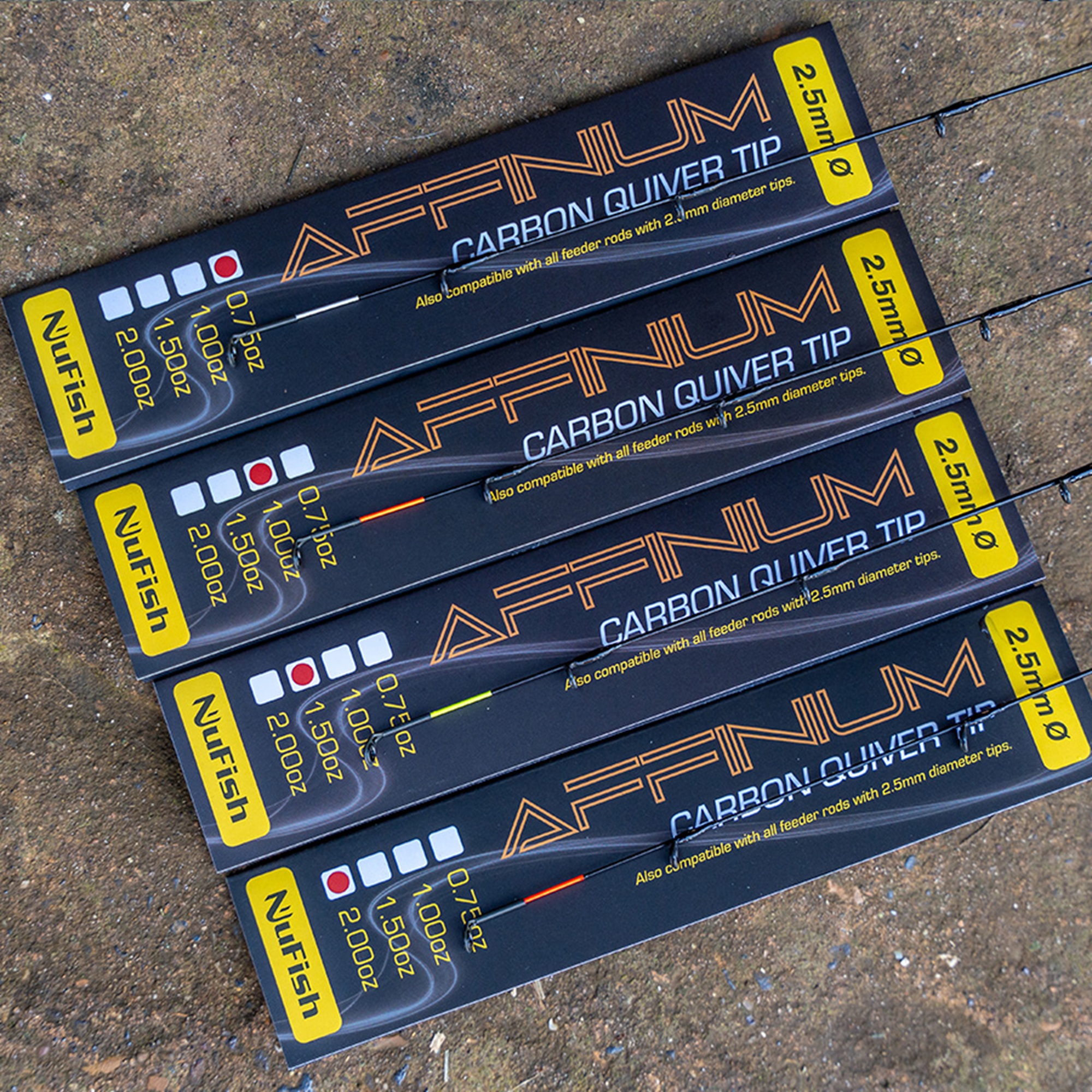 Cimini per canna feeder NUFISH (innesto 2,5mm) - immagine 2